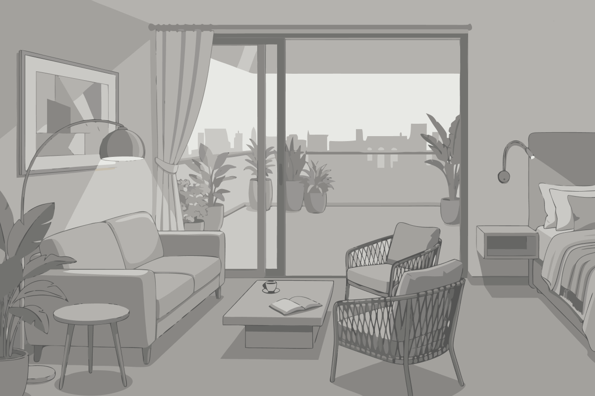 Chambre Simple - Vue sur Jardin